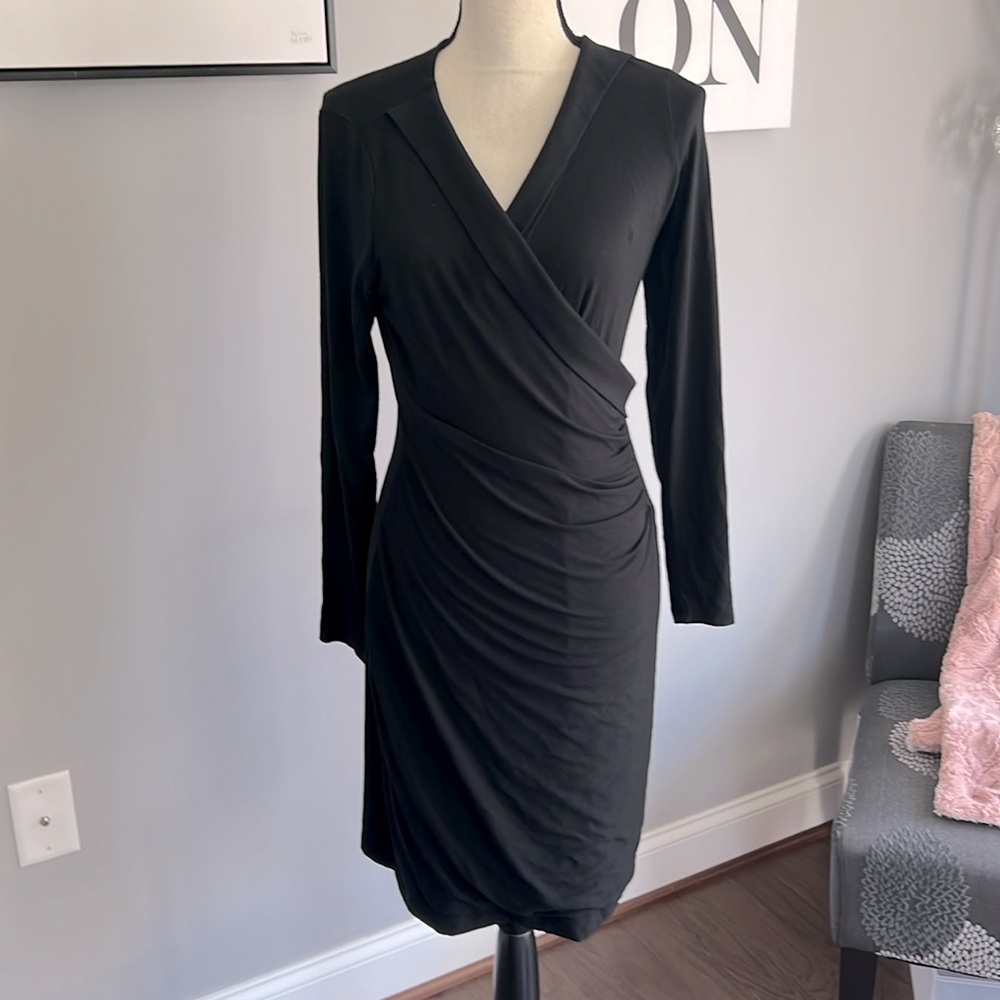 Banana Republic Faux-Wrap Dress - Picture 2 of 8